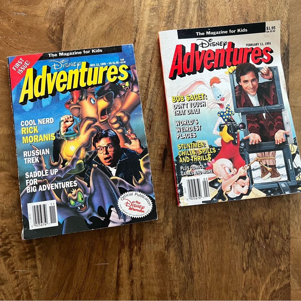 Disney Adventures Magazines